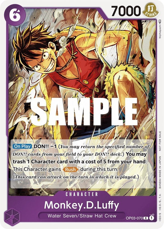 Image for Monkey.D.Luffy (Dash Pack) (OP03-070) (OP04) - One Piece Card Game