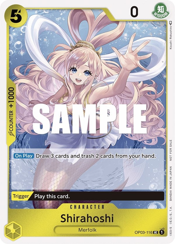 Image for Shirahoshi (Dash Pack) (OP03-116) (OP04) - One Piece Card Game