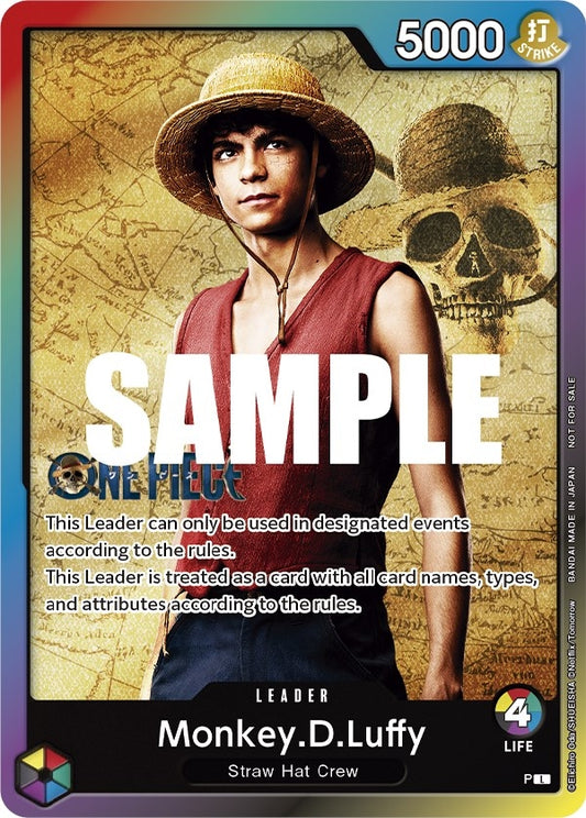 Image for Monkey.D.Luffy (Leader Pack - Live Action) (Sealed Battle 2023 Vol. 1) (OP-PR) - One Piece Card Game