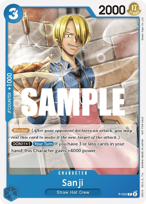 Image for Sanji (Sealed Battle Kit Vol. 1) (P-050) (OP-PR) - One Piece Card Game