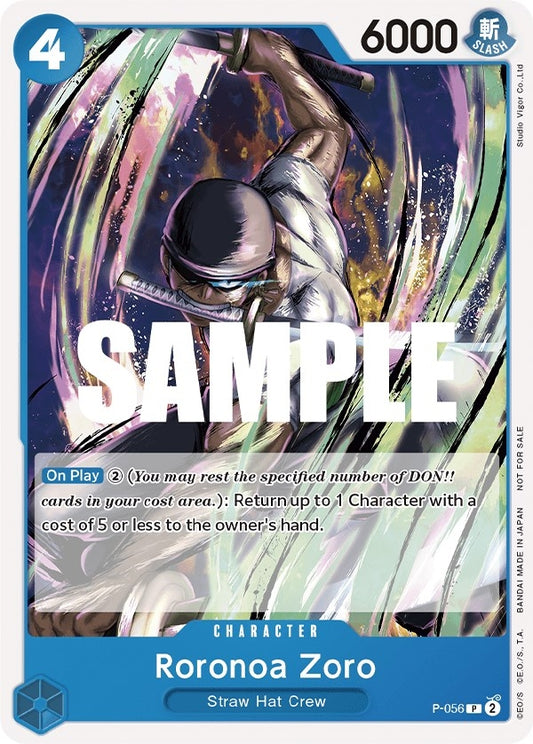 Image for Roronoa Zoro (Sealed Battle Kit Vol. 1) (P-056) (OP-PR) - One Piece Card Game