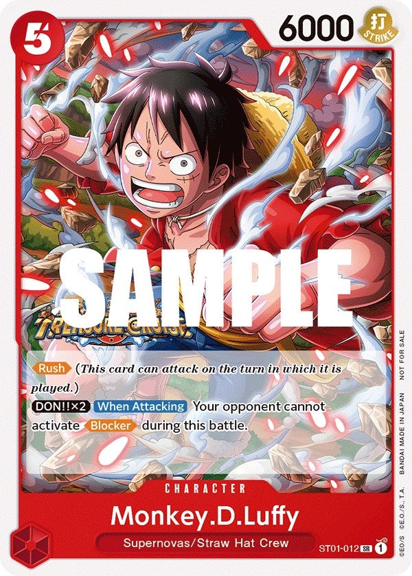 Image for Monkey.D.Luffy (Tournament Pack Vol. 5) (ST01-012) (OP-PR) - One Piece Card Game