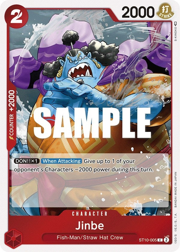 Image for Jinbe (ST10-005) (ST-10) - One Piece Card Game
