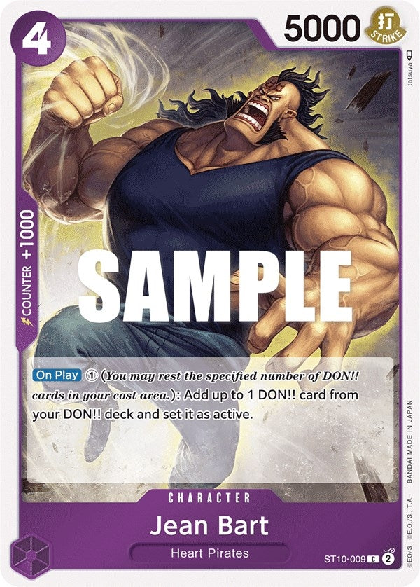 Image for Jean Bart (ST10-009) (ST-10) - One Piece Card Game
