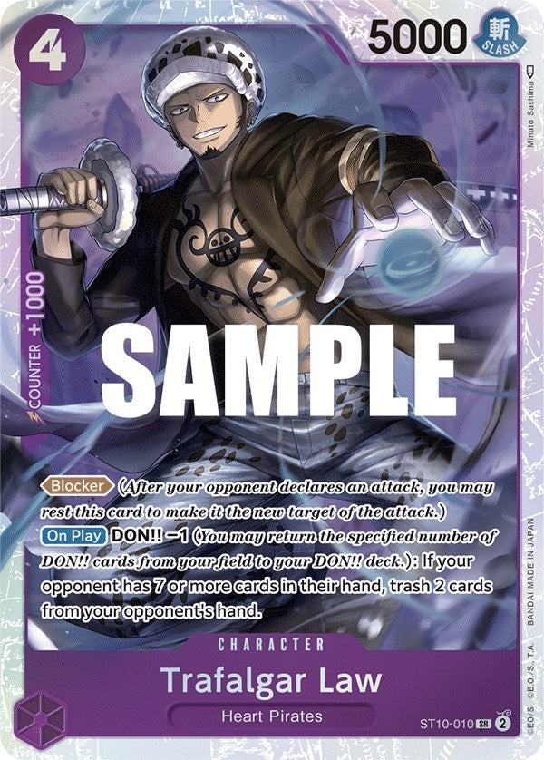 Image for Trafalgar Law (010) (ST10-010) (ST-10) - One Piece Card Game