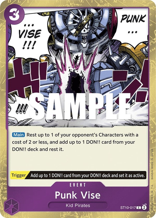 Image for Punk Vise (ST10-017) (ST-10) - One Piece Card Game