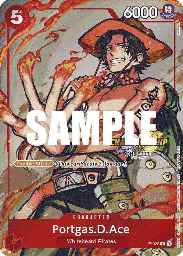 Image for Portgas.D.Ace (CS 2023 Event Pack) (P-028) (OP-PR) - One Piece Card Game