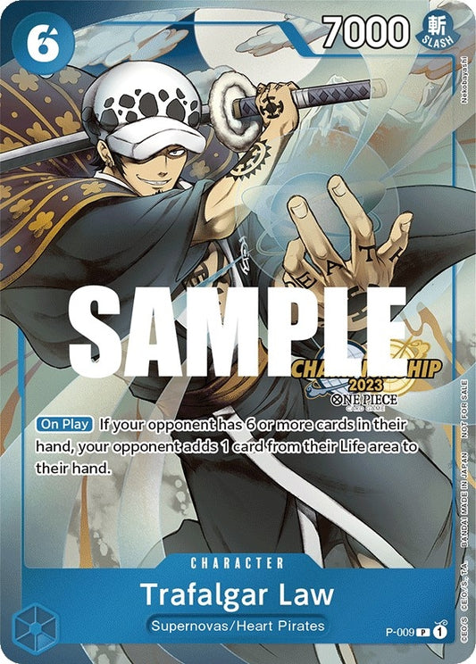 Image for Trafalgar Law (CS 2023 Celebration Pack) (P-009) (OP-PR) - One Piece Card Game