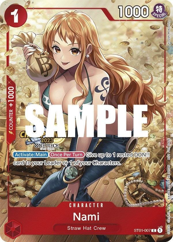Image for Nami (CS 2023 Celebration Pack) (ST01-007) (OP-PR) - One Piece Card Game