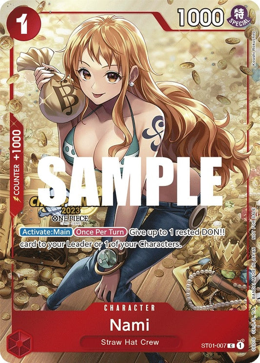 Image for Nami (CS 2023 Celebration Pack) (ST01-007) (OP-PR) - One Piece Card Game