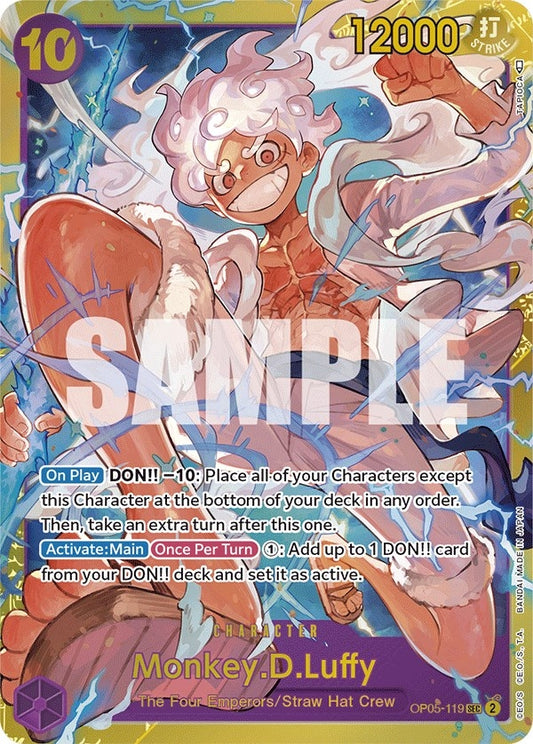Image for Monkey.D.Luffy (119) (OP05-119) (OP05) - One Piece Card Game