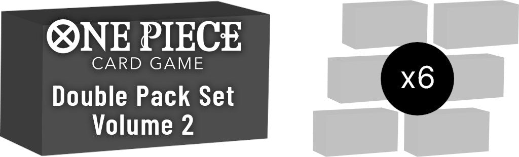 Image for Double Pack Set Volume 2 Display Case - One Piece Card Game