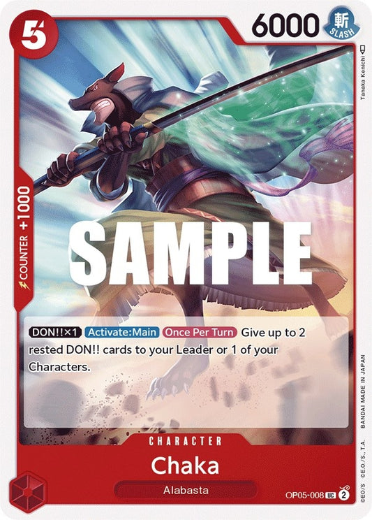Image for Chaka (OP05-008) (OP05) - One Piece Card Game