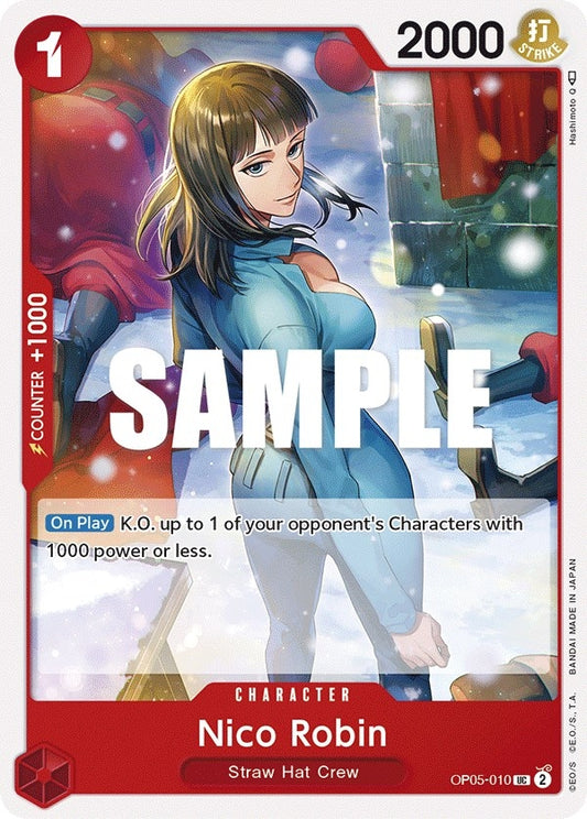Image for Nico Robin (OP05-010) (OP05) - One Piece Card Game