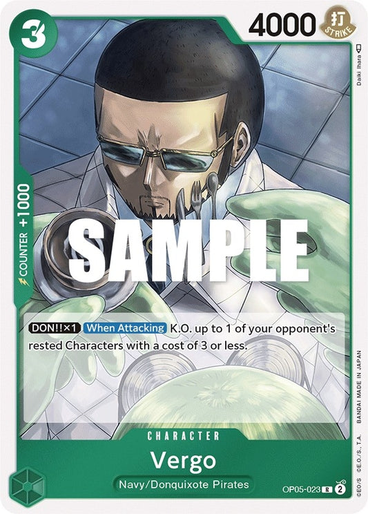 Image for Vergo (OP05-023) (OP05) - One Piece Card Game