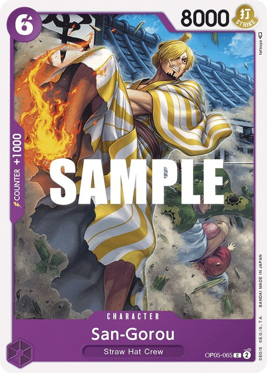 Image for San-Gorou (OP05-065) (OP05) - One Piece Card Game