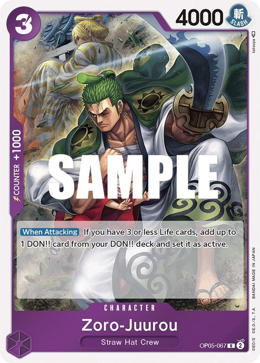 Image for Zoro-Juurou (OP05-067) (OP05) - One Piece Card Game