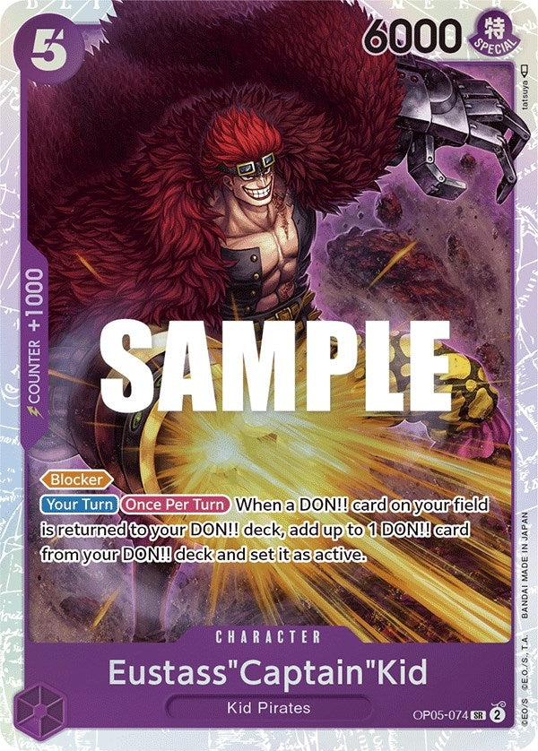 Image for Eustass"Captain"Kid (OP05-074) (OP05) - One Piece Card Game
