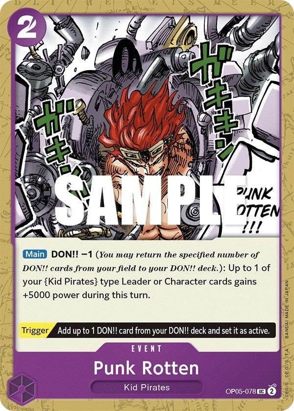 Image for Punk Rotten (OP05-078) (OP05) - One Piece Card Game