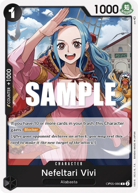Image for Nefeltari Vivi (OP05-086) (OP05) - One Piece Card Game
