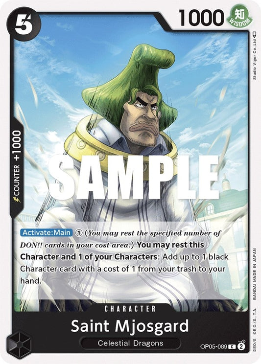 Image for Saint Mjosgard (OP05-089) (OP05) - One Piece Card Game