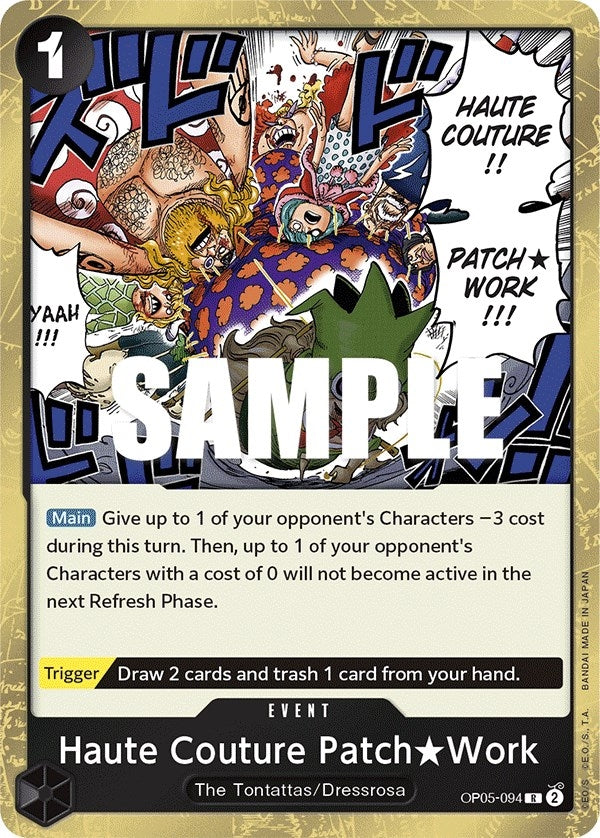 Image for Haute Couture Patch Work (OP05-094) (OP05) - One Piece Card Game