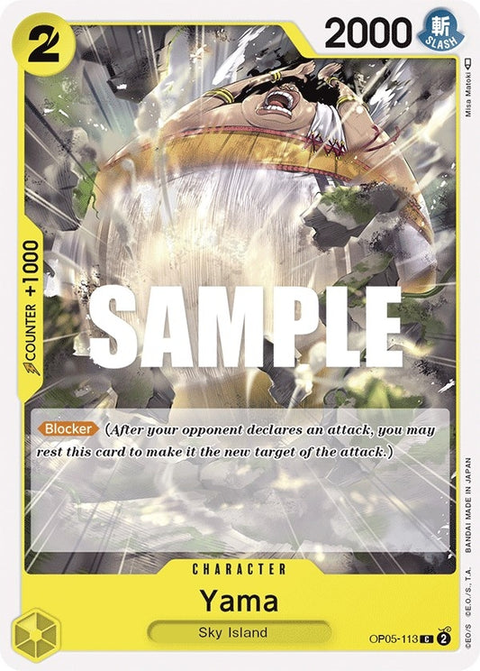 Image for Yama (OP05-113) (OP05) - One Piece Card Game