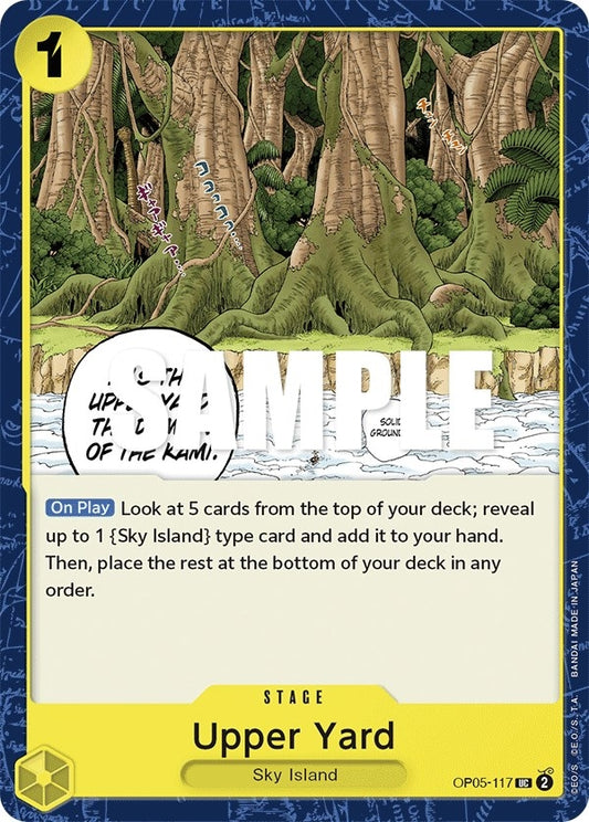 Image for Upper Yard (OP05-117) (OP05) - One Piece Card Game