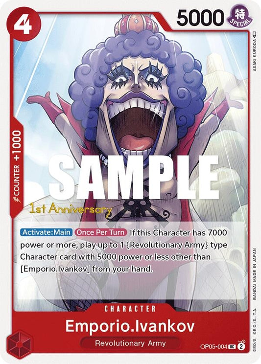 Image for Emporio.Ivankov (OP05-004) (OP05 ANN) - One Piece Card Game