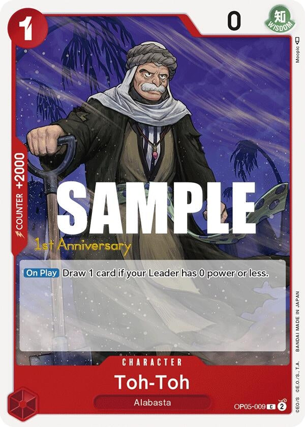 Image for Toh-Toh (OP05-009) (OP05 ANN) - One Piece Card Game