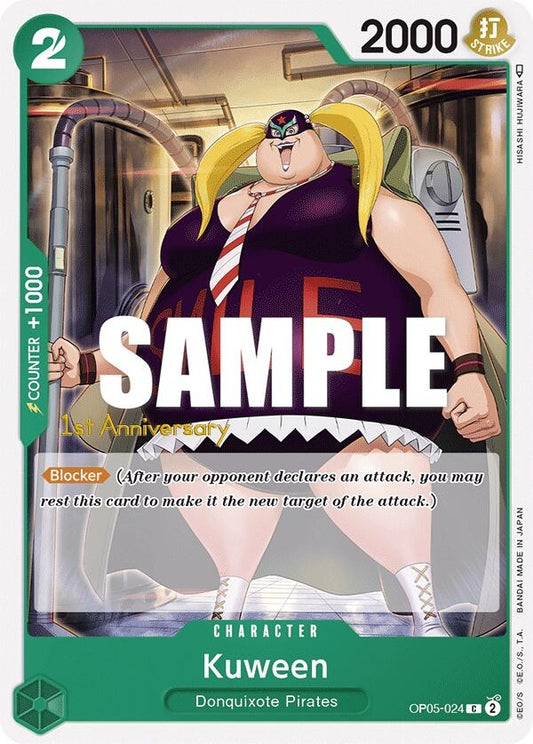 Image for Kuween (OP05-024) (OP05 ANN) - One Piece Card Game