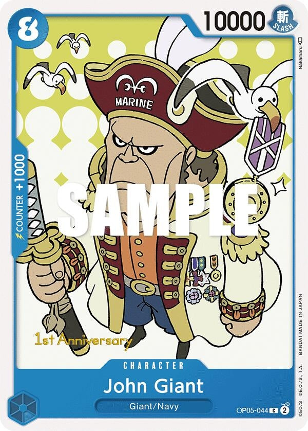 Image for John Giant (OP05-044) (OP05 ANN) - One Piece Card Game