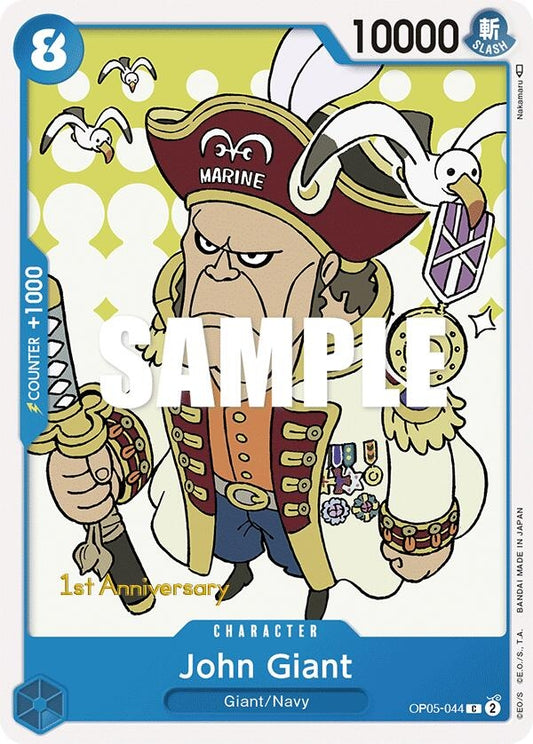 Image for John Giant (OP05-044) (OP05 ANN) - One Piece Card Game