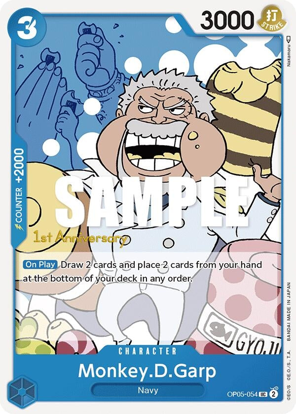 Image for Monkey.D.Garp (OP05-054) (OP05 ANN) - One Piece Card Game