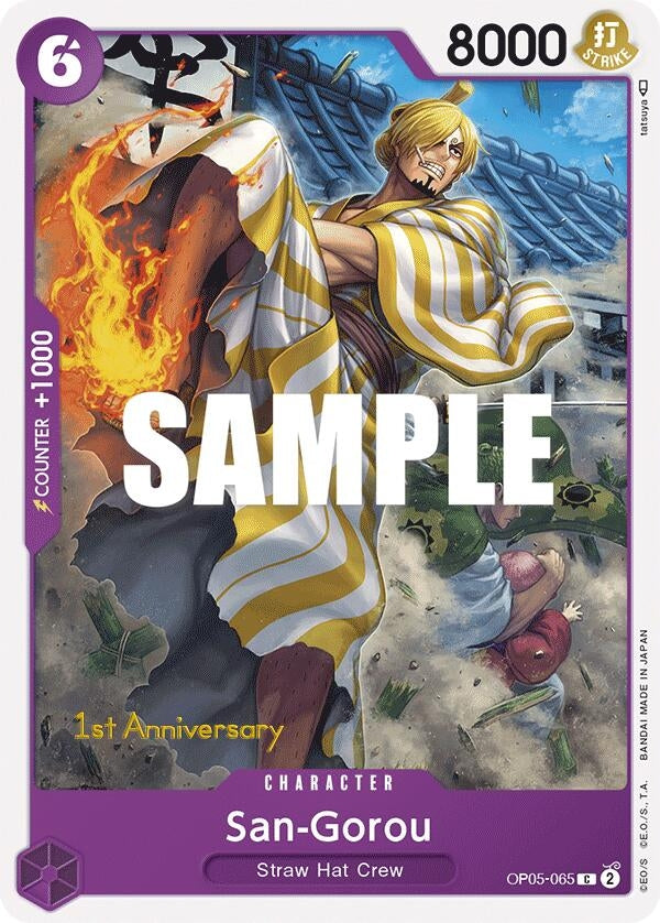 Image for San-Gorou (OP05-065) (OP05 ANN) - One Piece Card Game