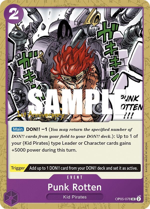 Image for Punk Rotten (OP05-078) (OP05 ANN) - One Piece Card Game