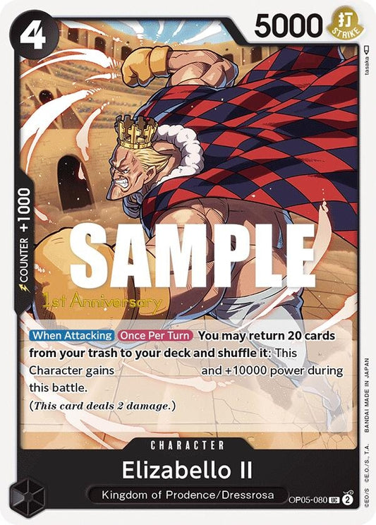 Image for Elizabello II (OP05-080) (OP05 ANN) - One Piece Card Game