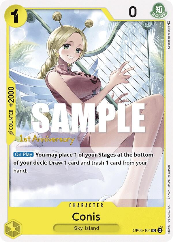 Image for Conis (OP05-104) (OP05 ANN) - One Piece Card Game