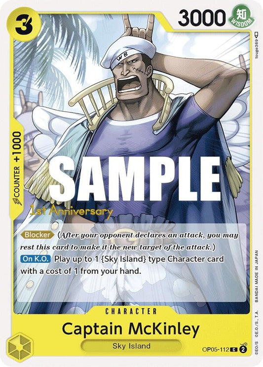 Image for Captain McKinley (OP05-112) (OP05 ANN) - One Piece Card Game