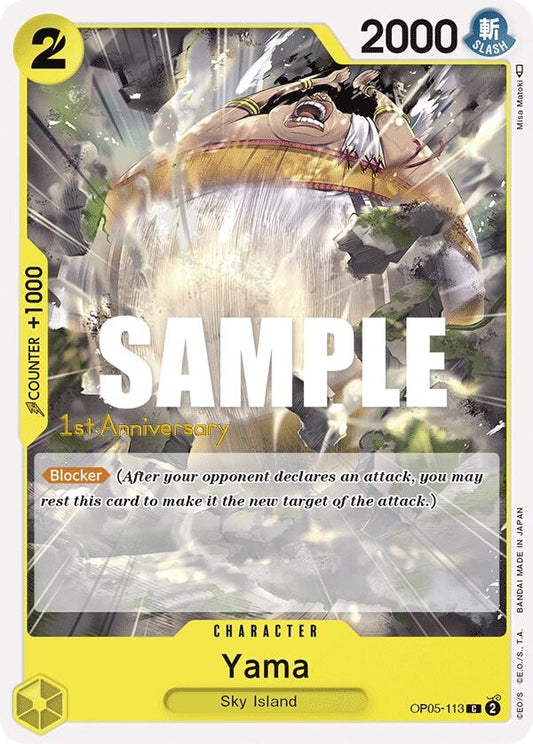 Image for Yama (OP05-113) (OP05 ANN) - One Piece Card Game