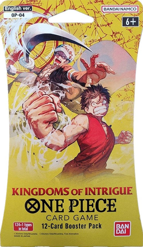 Image for Kingdoms of Intrigue - Sleeved Booster Pack - One Piece Card Game