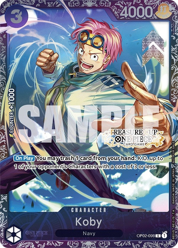 Image for Koby (Treasure Cup) (OP02-098) (OP-PR) - One Piece Card Game