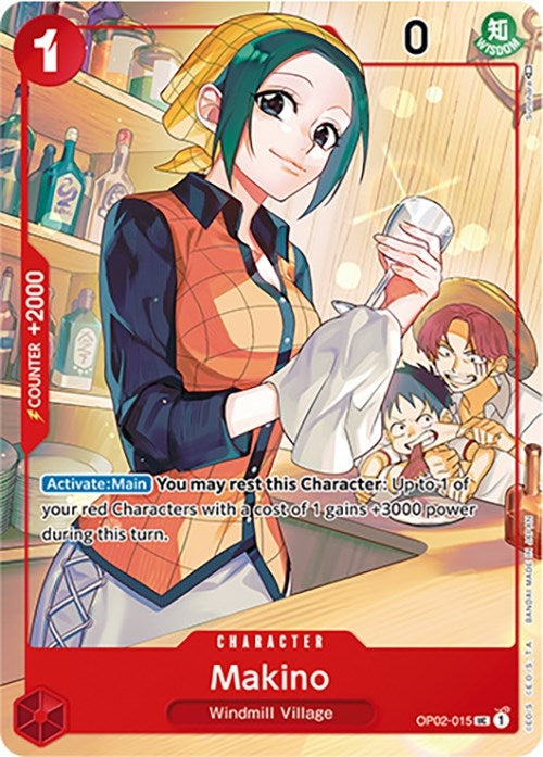 Image for Makino (Japanese 1st Anniversary Set) (OP02-015) (OP-PR) - One Piece Card Game