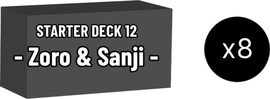 Image for Starter Deck 12: Zoro and Sanji Display Case - One Piece Card Game