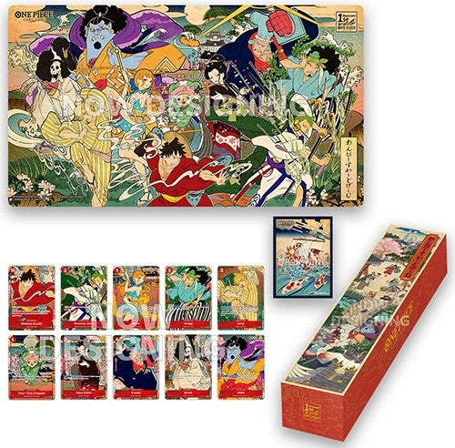 Image for One Piece Card Game: English Version 1st Anniversary Set (Sealed Promotional Bundle) - One Piece Card Game
