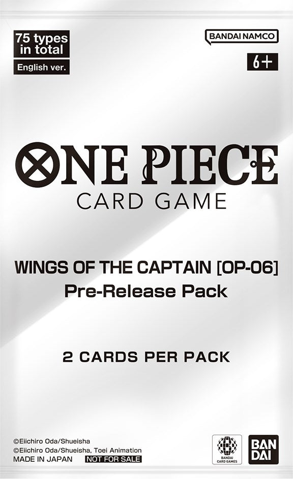 Image for Wings of the Captain - Pre-Release Pack - One Piece Card Game