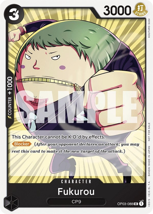 Image for Fukurou (Tournament Pack Vol. 6) (OP03-088) (OP-PR) - One Piece Card Game