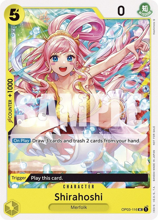 Image for Shirahoshi (Tournament Pack Vol. 6) (OP03-116) (OP-PR) - One Piece Card Game