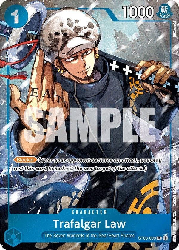 Image for Trafalgar Law (Event Pack Vol. 3) (ST03-008) (OP-PR) - One Piece Card Game