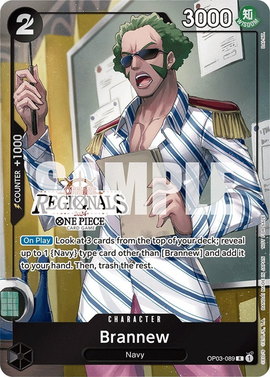 Image for Brannew (Offline Regional 2024) [Participant] (OP03-089) (OP-PR) - One Piece Card Game